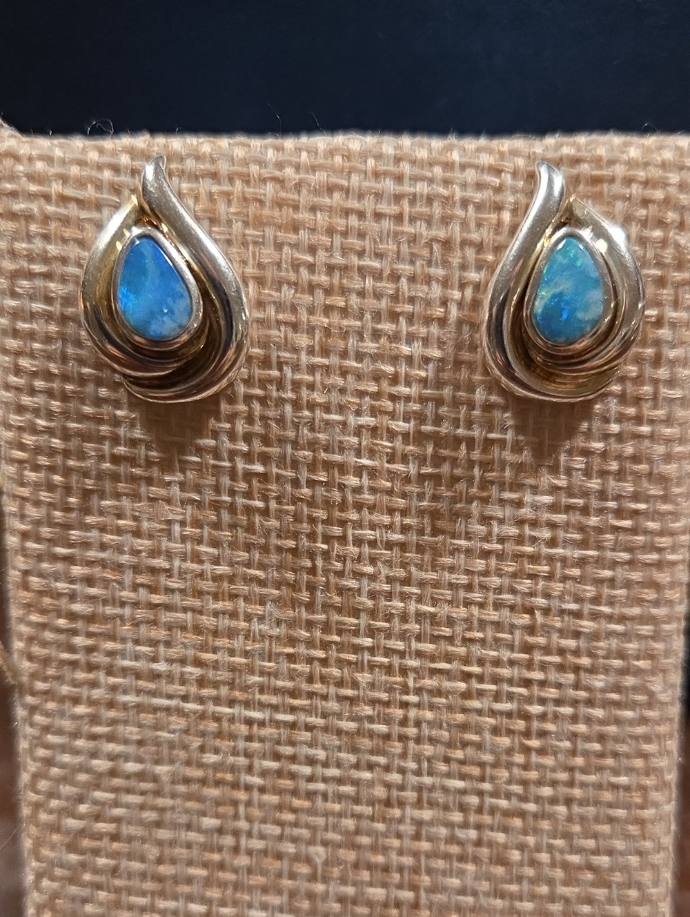 WHITNEY KELLY Opal And Sterling Silver Earrings. STUNNING!